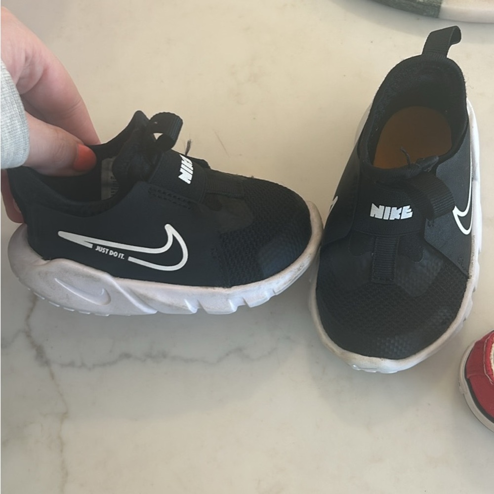 Converse Kids Black and White Slip-On Sneakers
